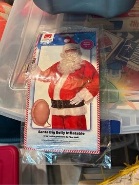 miffy Santa Big Belly Inflatable - Red Christmas Decoration